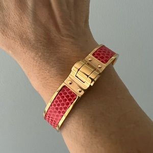 Hermes hinged bracelet